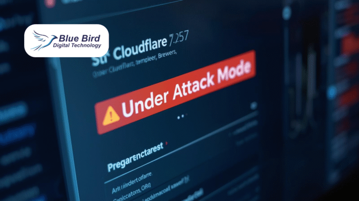WordPress DDoS protection Cloudflare