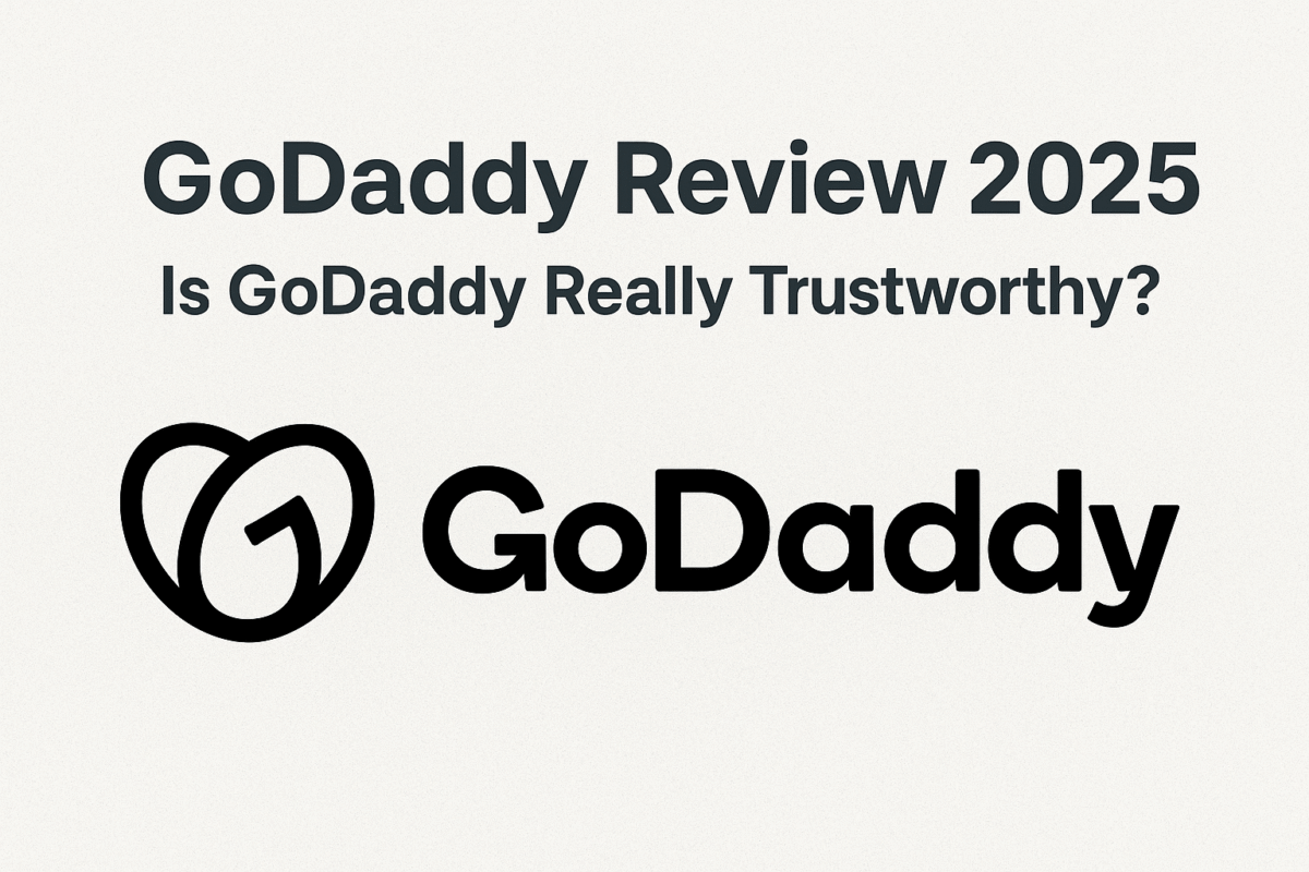 GoDaddy Review 2025 – Is GoDaddy Really Trustworthy? Detailed hosting review with features, pricing, and reliability analysis