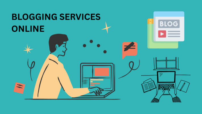 Freelance services offered through a blog