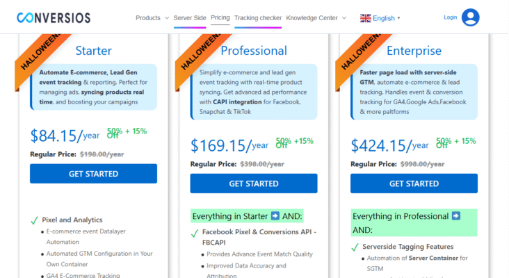 Conversios Pricing