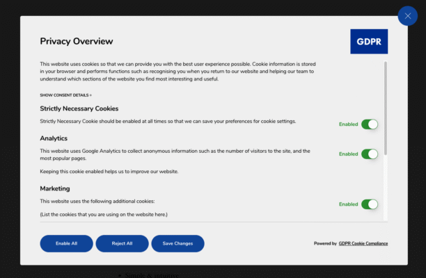 WordPress analytics plugin GDPR compliance 2025
