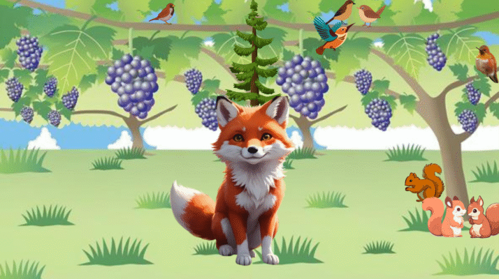Moral of Fox & Grapes Story