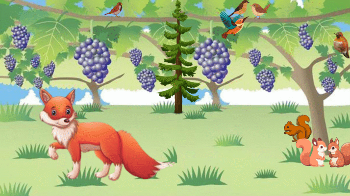 fox stood up, lifted his chin