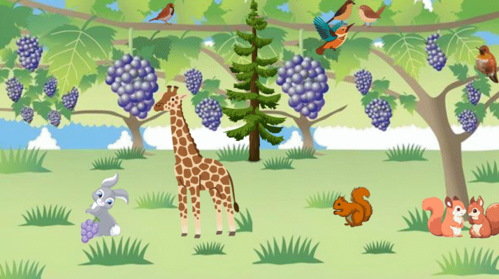 Fox and Grapes Story