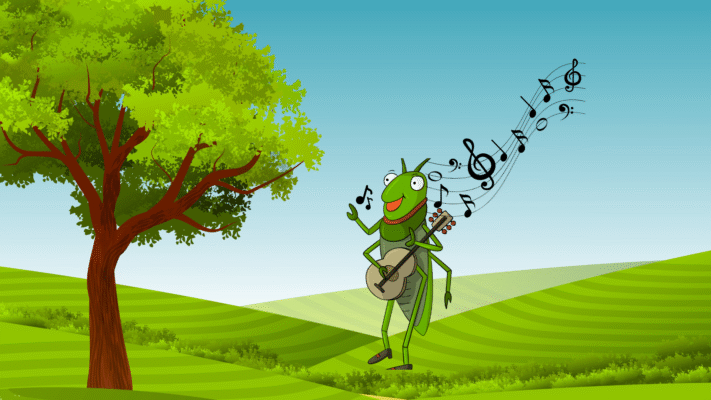 Grasshopper’s Joyful Life