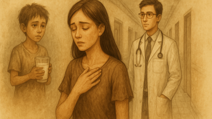 girl-remembering-boy-thanking-from-heart-a-glass-of-milk-story