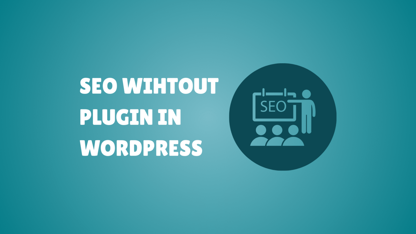 SEO without plugin