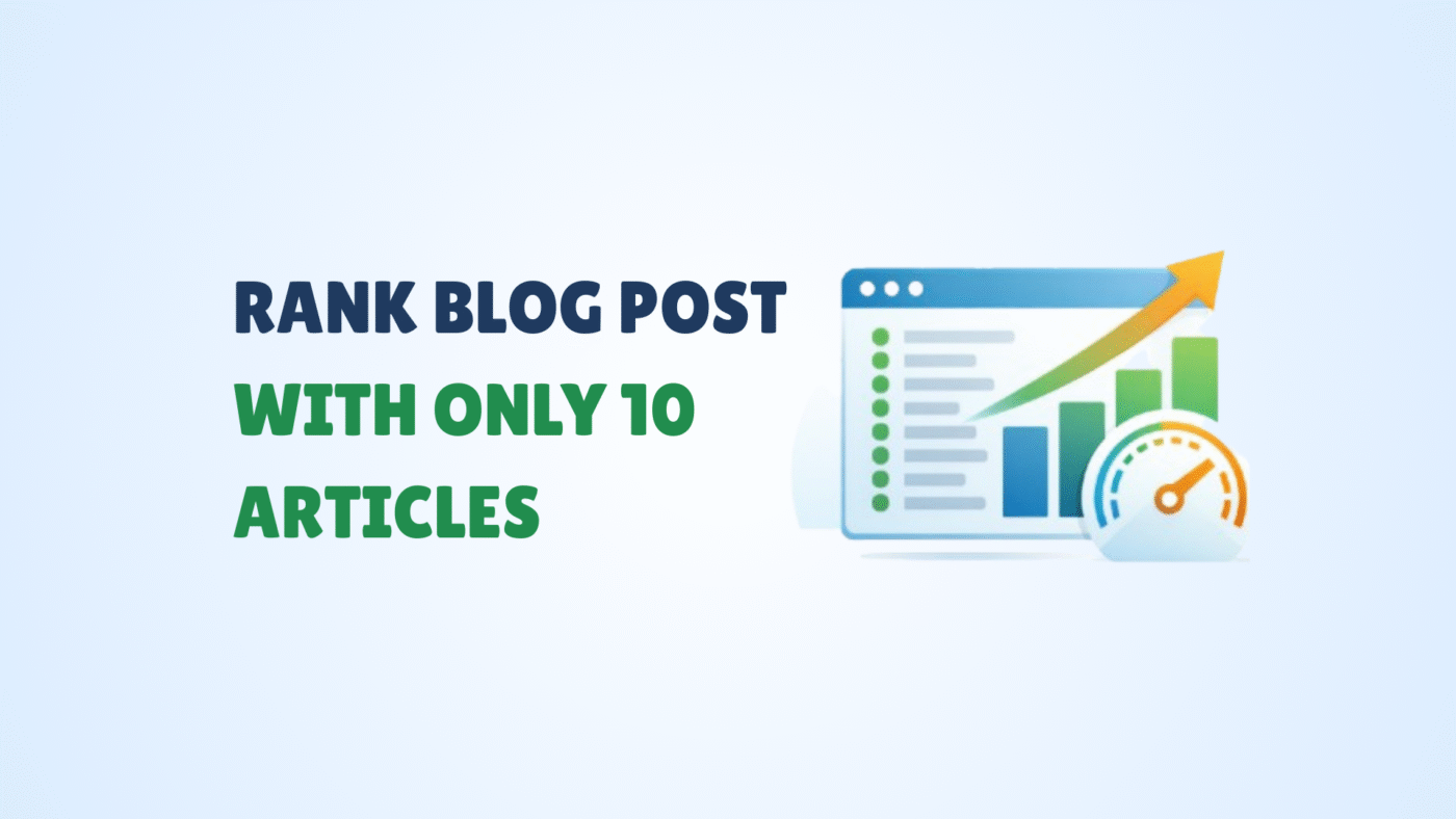 rank blog with 10 articles