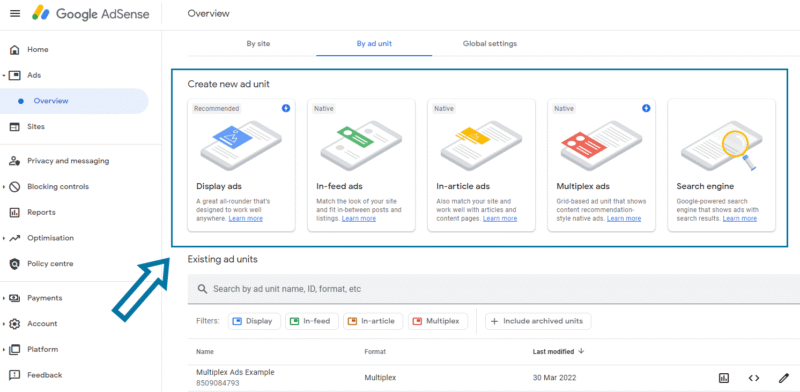 Best ad placement zones