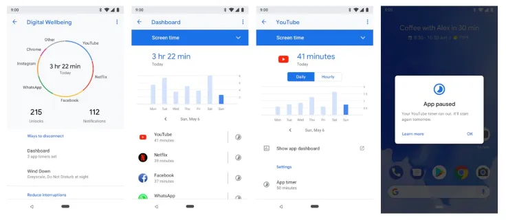 Hidden Android Features Digital Wellbeing dashboard overview