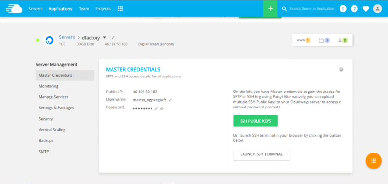 Hosting Affiliate Programs dashboard
